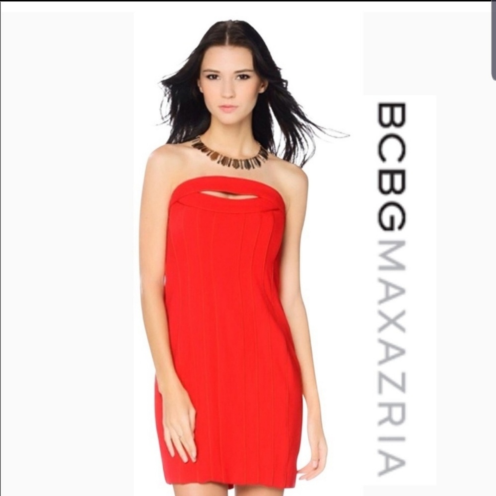 NWT BCBG "Jean" Strapless Dress